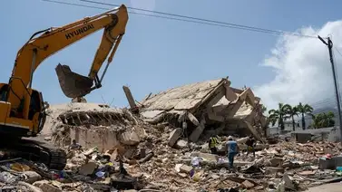 Campamento de escombros en La Guaira: procesan más de 2 mil toneladas al día Campamento de escombros en La Guaira: procesan más de 2 mil toneladas al día