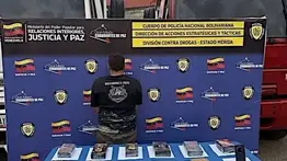 PNB incauta más de 470 kilos de droga y detiene a un hombre en la zona rural de Mérida