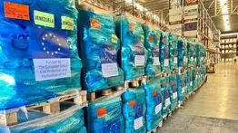 "Seguimos apoyando a Venezuela": Unión Europea envía cuarto vuelo al país con ayuda humanitaria