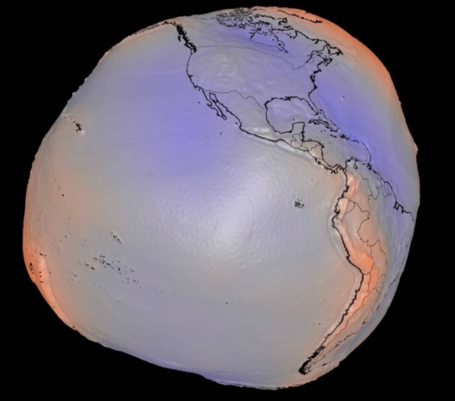 Impactante: la NASA difunde una nueva imágen en 3D de la Tierra