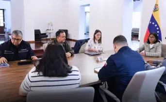 Delcy Rodríguez evalúa avance del SEN tras los terremotos del 24J: hay más de 400 trabajadores desplegados para restituir el servicio