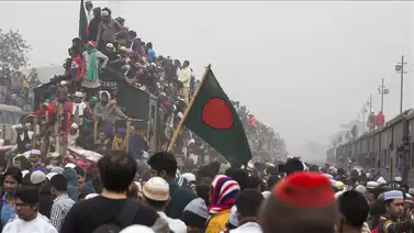 Derrocan gobierno en Bangladés durante protestas estudiantiles (+Detalles) Derrocan gobierno en Bangladés durante protestas estudiantiles (+Detalles)