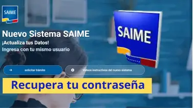 Así puedes recuperar tu contraseña en la página del Saime (+Pasos) Así puedes recuperar tu contraseña en la página del Saime (+Pasos)