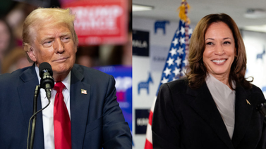 Encuestas revelan que Donald Trump y Kamala Harris van empatados
