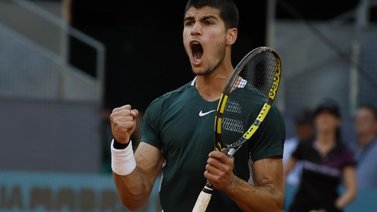 ¡Indomable! Carlos Alcaraz es campeón en Madrid