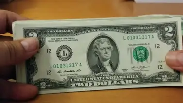 EEUU: Este es el billete de $2 que puede costar hasta $20.000 (+Detalles) EEUU: Este es el billete de $2 que puede costar hasta $20.000 (+Detalles)
