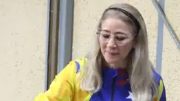 La primera dama Cilia Flores ejerció su derecho al voto