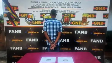 Detenido presunto desertor que intentó ingresar a una base de la GNB Detenido presunto desertor que intentó ingresar a una base de la GNB