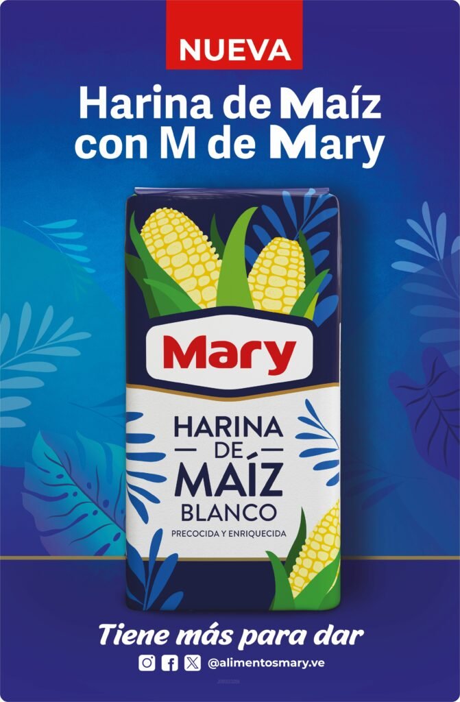 Mary presenta su nueva harina de maíz blanco Mary presenta su nueva harina de maíz blanco