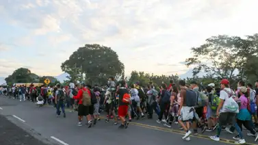 Cerca de 1.500 migrantes llegarán en caravana a la frontera entre México y EEUU Cerca de 1.500 migrantes llegarán en caravana a la frontera entre México y EEUU