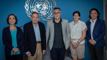 Edmundo González recibe a panel de expertos electorales de la ONU (+Detalles)