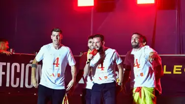 Morata y Rodri en el ojo del huracán de la UEFA por los Cánticos de Gibraltar Morata y Rodri en el ojo del huracán de la UEFA por los Cánticos de Gibraltar