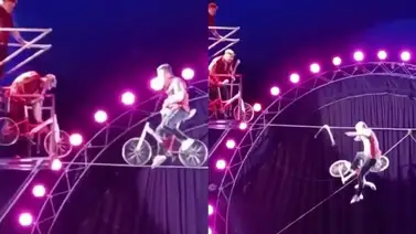 Muere acróbata al caer de una cuerda floja (+Detalles) Muere acróbata al caer de una cuerda floja (+Detalles)