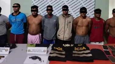 Aprehendidos ocho venezolanos con armas de fuego y explosivos Aprehendidos ocho venezolanos con armas de fuego y explosivos