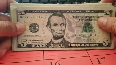 EEUU: Estos son los billetes de $5 que pueden valer hasta 280 mil dólares EEUU: Estos son los billetes de $5 que pueden valer hasta 280 mil dólares