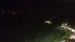 Sigue retenido el paso en la ARC la noche de este #10Jul tras volcamiento de gandola