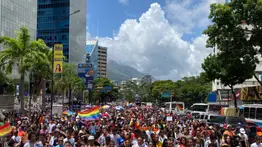 Así se desarrolló la marcha del orgullo LGBTIQ+ en Caracas este #7Jul (+Fotos)