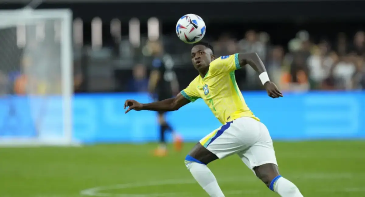 Conmebol admitió el error sobre Vinícius