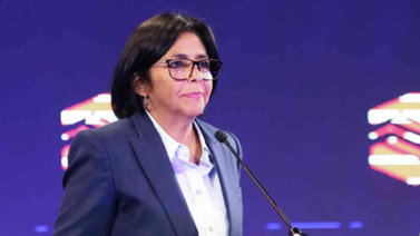 Delcy Rodríguez arribó a Bolivia este #10Mar (+Detalles)