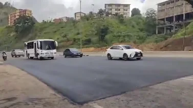 Habilitan todo el paso vehicular en la ARC de Maracay a Caracas