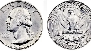 EEUU | Las monedas de 25 centavos que puede valer hasta $18.000: ¿Cómo reconocerlas?