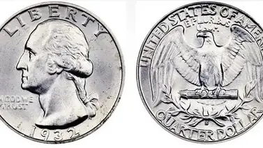 EEUU | Las monedas de 25 centavos que puede valer hasta $18.000: ¿Cómo reconocerlas? EEUU | Las monedas de 25 centavos que puede valer hasta $18.000: ¿Cómo reconocerlas?