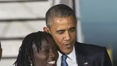 Hermana de Barack Obama atacada durante protesta en Kenia Hermana de Barack Obama atacada durante protesta en Kenia