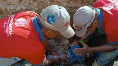 Realizan trabajos para mejorar ciclos de agua en Petare