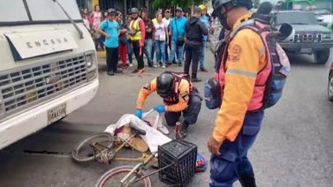 Ciclista de 80 años falleció al ser arrollado en Valencia