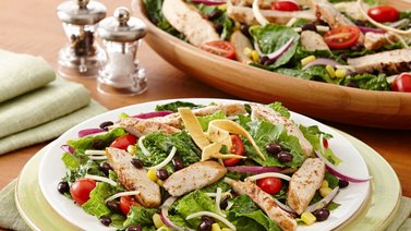 Ensalada Tex-Mex, una preparación de la cocina latina