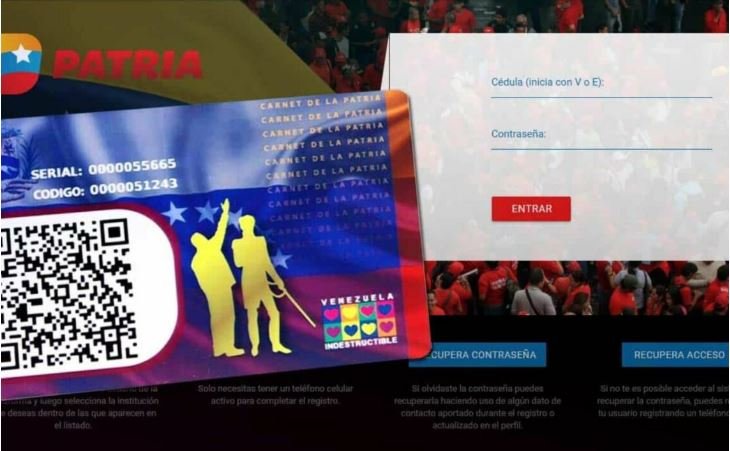 Arrancó pago de megabono por más de Bs. 2000 en el Sistema Patria Arrancó pago de megabono por más de Bs. 2000 en el Sistema Patria