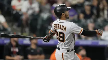 MLB: Thairo Estrada le da la victoria a los Giants con este jonrón (+Video) MLB: Thairo Estrada le da la victoria a los Giants con este jonrón (+Video)