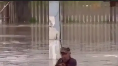 Lluvias provocan el desborde de varios ríos en Brasil Lluvias provocan el desborde de varios ríos en Brasil