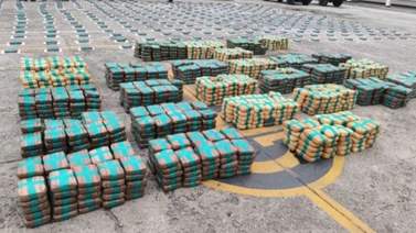 GNB decomisa 1.842 envoltorios de Marihuana