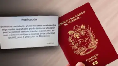 Así solucionas el "error migratorio" ante el Saime para tramitar el pasaporte Así solucionas el "error migratorio" ante el Saime para tramitar el pasaporte