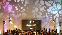 La canción italiana tomó la Concha Acústica de Bello Monte