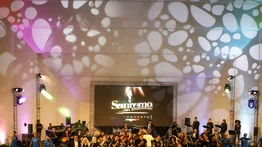 La canción italiana tomó la Concha Acústica de Bello Monte
