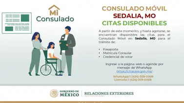 Missouri: Consulado Móvil mexicano activa nueva jornada de atención (+Fecha disponible) Missouri: Consulado Móvil mexicano activa nueva jornada de atención (+Fecha disponible)