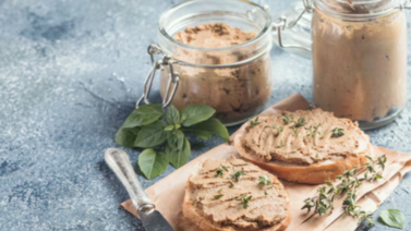 Paté de hígado para darle sabor a tus canapés