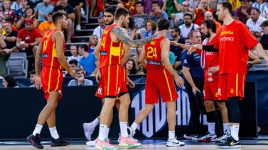 La selección española de baloncesto se prepara para París 2024