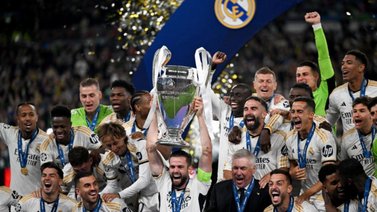 El Real Madrid celebra la decimoquinta Champions en el Santiago Bernabéu