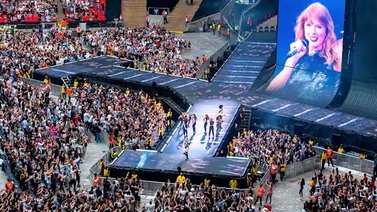 Taylor Swift recibe denuncias por exceso de ruido en su concierto en el Bernabéu