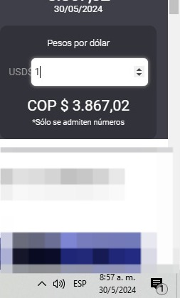 Así se cotiza el peso colombiano frente al dólar este #30May Así se cotiza el peso colombiano frente al dólar este #30May