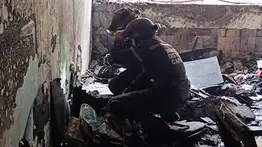 Reportan incendio de un apartamento en Caracas (+Fotos)