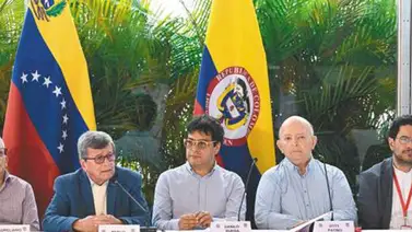 ELN y el gobierno de Colombia firman primer punto de acuerdo en Caracas ELN y el gobierno de Colombia firman primer punto de acuerdo en Caracas