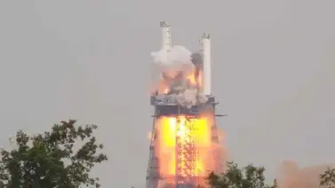 Severa explosión en las instalaciones de SpaceX en Texas (+Video) Severa explosión en las instalaciones de SpaceX en Texas (+Video)