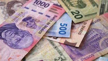 Así se cotiza el peso mexicano frente al dólar este #17May