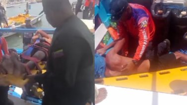 Rescatan a dos de los tres pescadores desaparecidos en La Guaira (+Video)