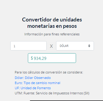 Así se cotiza el peso chileno frente al dólar este #8May