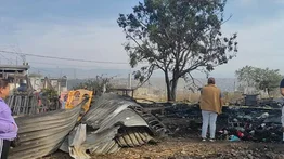 Seis niños y su abuela murieron carbonizados tras voraz incendio en México